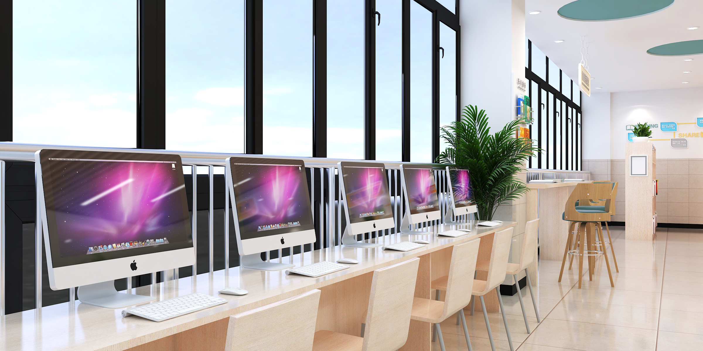 校园文化-小学图书馆1-7