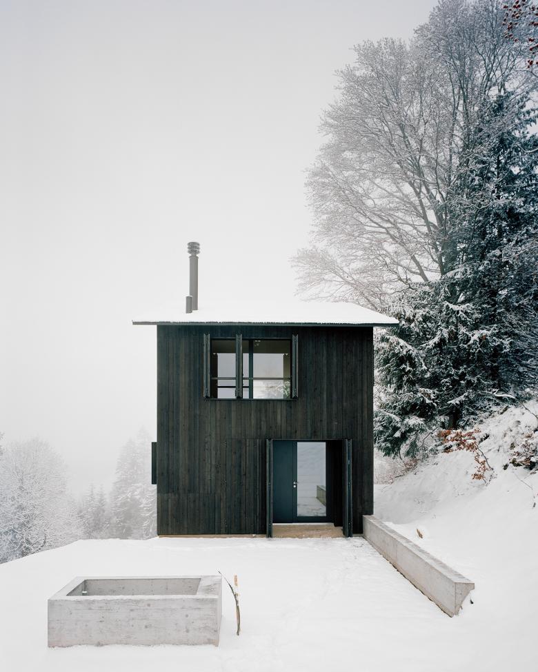 Oliver Christen Architekten丨Ersatzneubau Ferienhaus Aulina丨瑞士-2