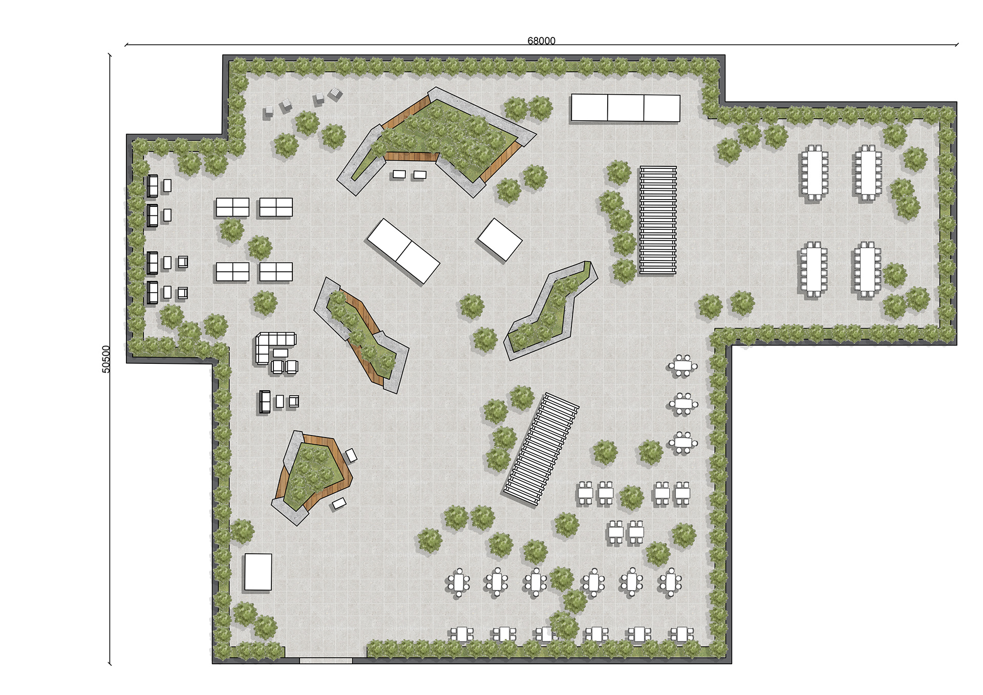库尔恰托夫市城市环境片段改善概念及总体规划丨哈萨克斯坦库尔恰托夫-10