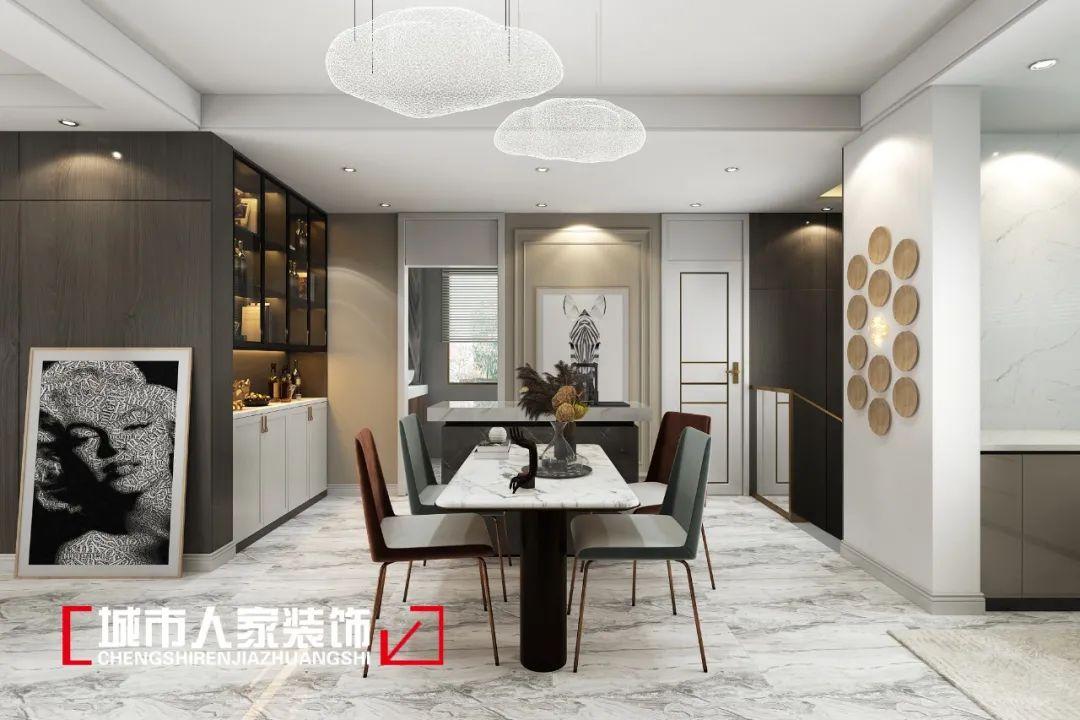 140㎡北欧风轻奢家居,打造安静美好的家庭氛围-16