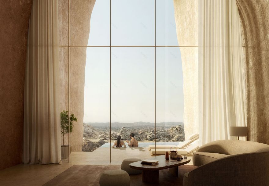 Desert Rock酒店综合体丨沙特阿拉伯丨Oppenheim Architecture-23