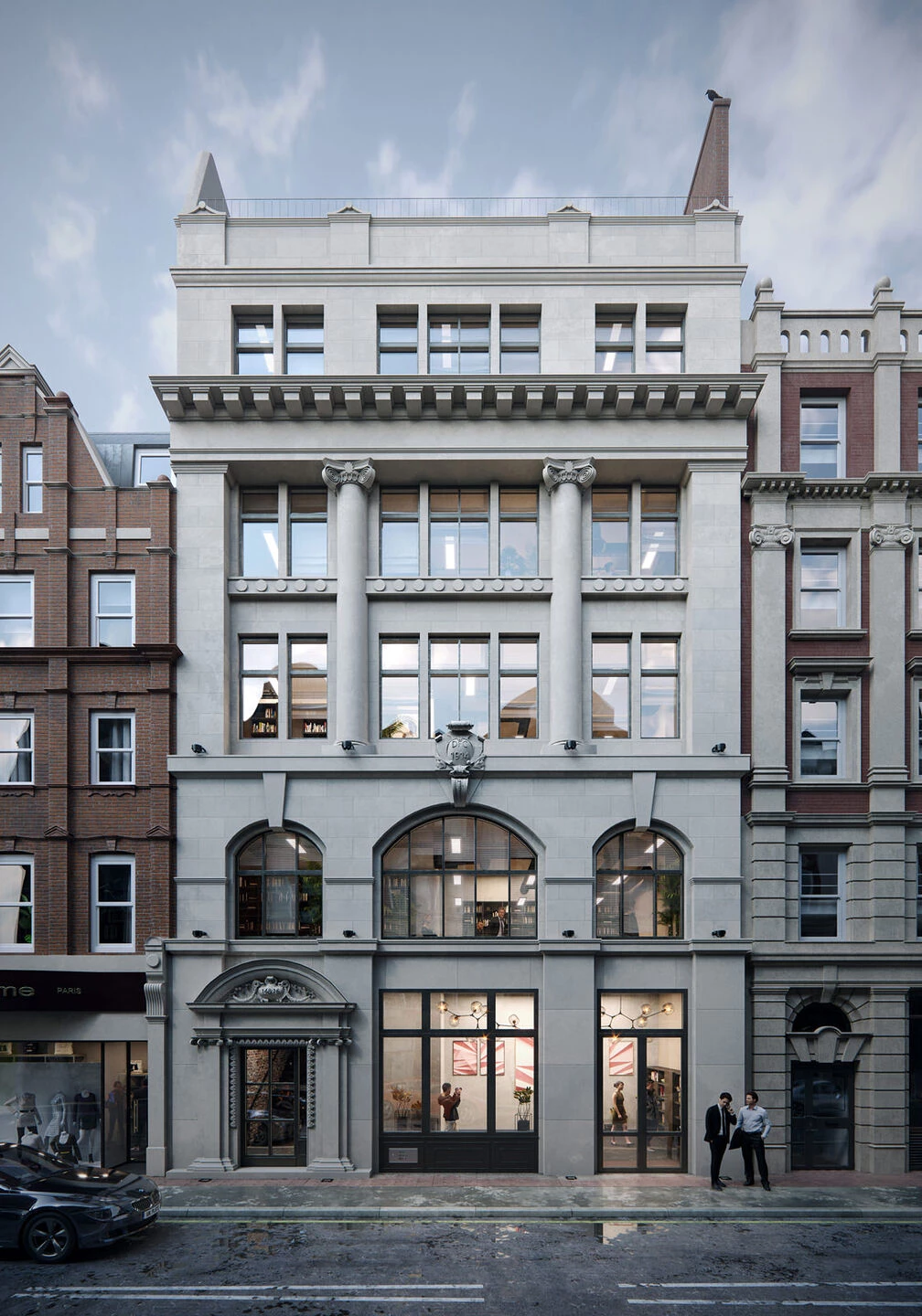 伦敦经典建筑翻新 3D 可视化-4