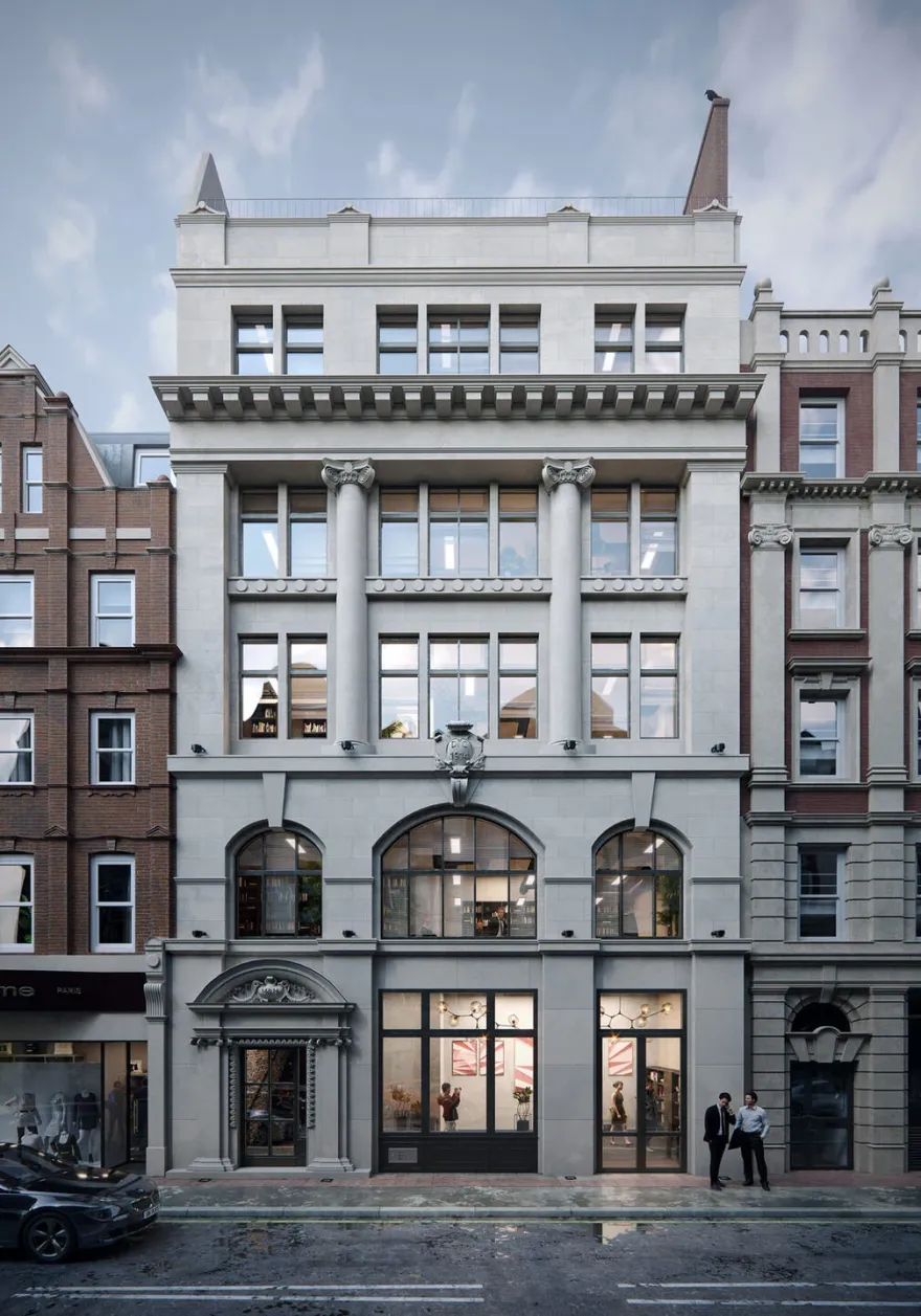 伦敦经典建筑翻新 3D 可视化-4