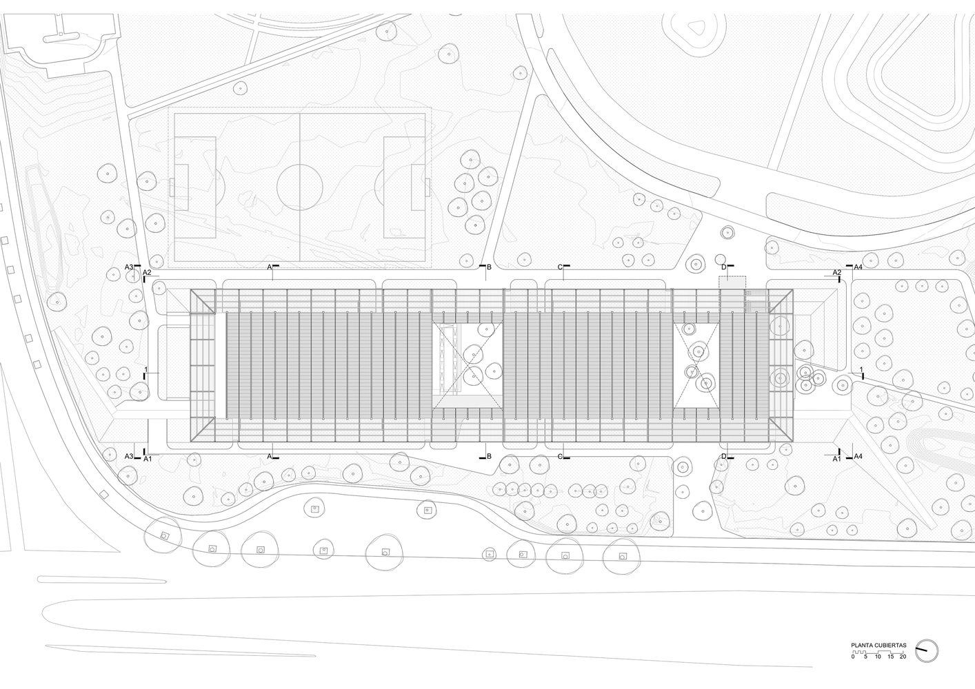 都市公园的巨大城市 Pavilion · 博哥大 El Tunal 休闲文化中心-55