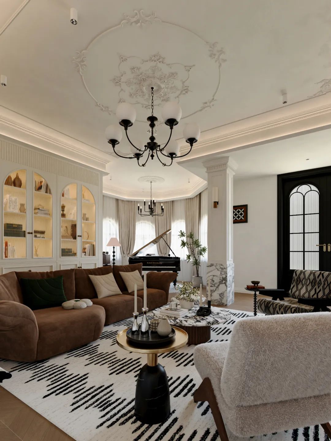 法白之境（金色地中海排屋改造）丨中国湖州丨龙庭设计-17