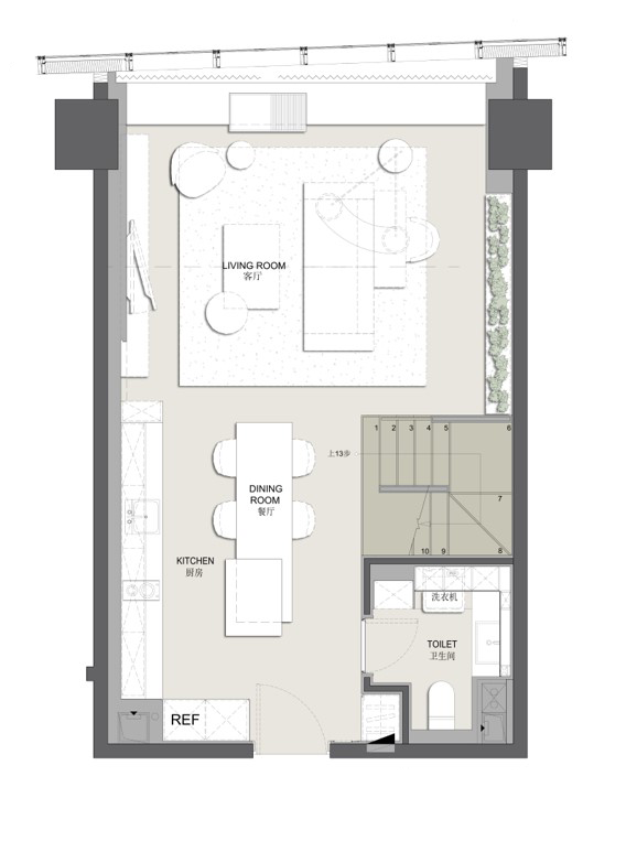 西安源创国际 LOFT 公寓设计丨中国西安-34