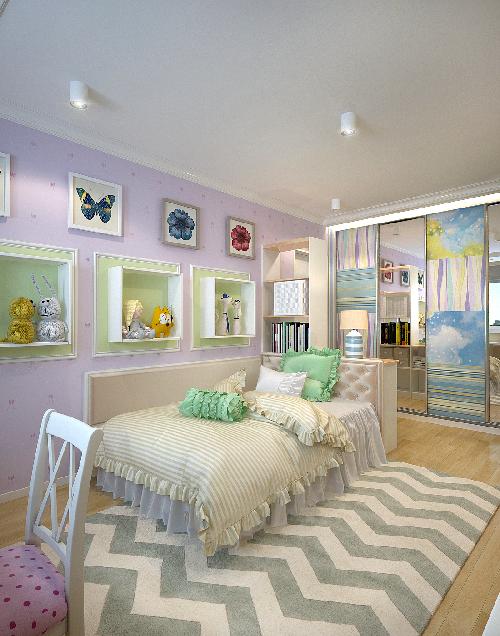 67平米公寓室内设计项目丨俄罗斯莫斯科丨莫斯科设计学院室内设计工作室-29