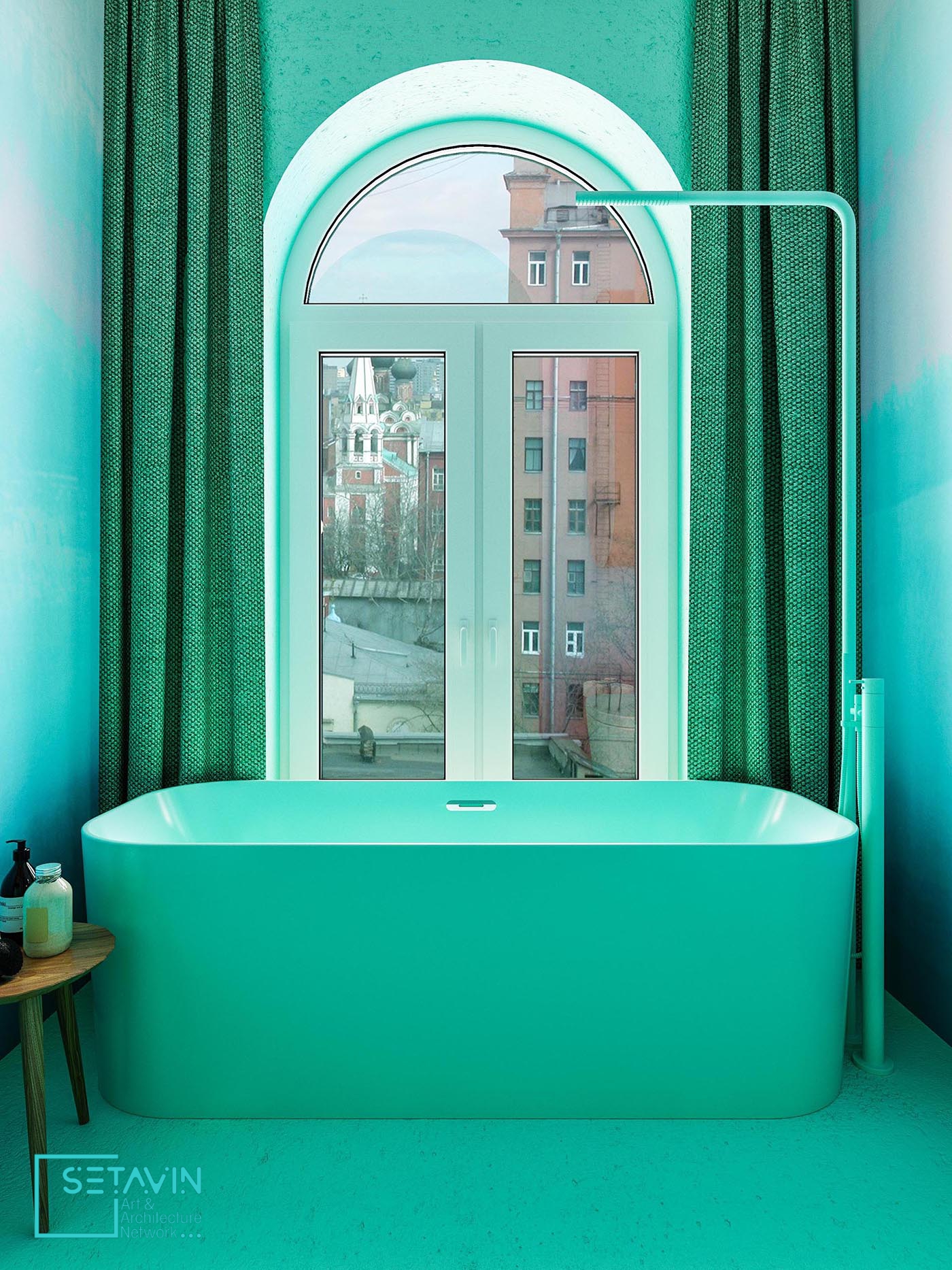 纽约某公寓室内设计丨美国曼哈顿丨ReutovDesign设计与建筑工作室-21