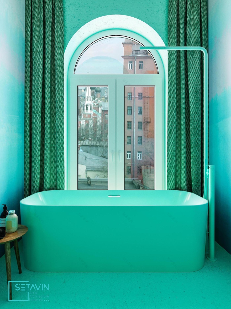 纽约某公寓室内设计丨美国曼哈顿丨ReutovDesign设计与建筑工作室-21