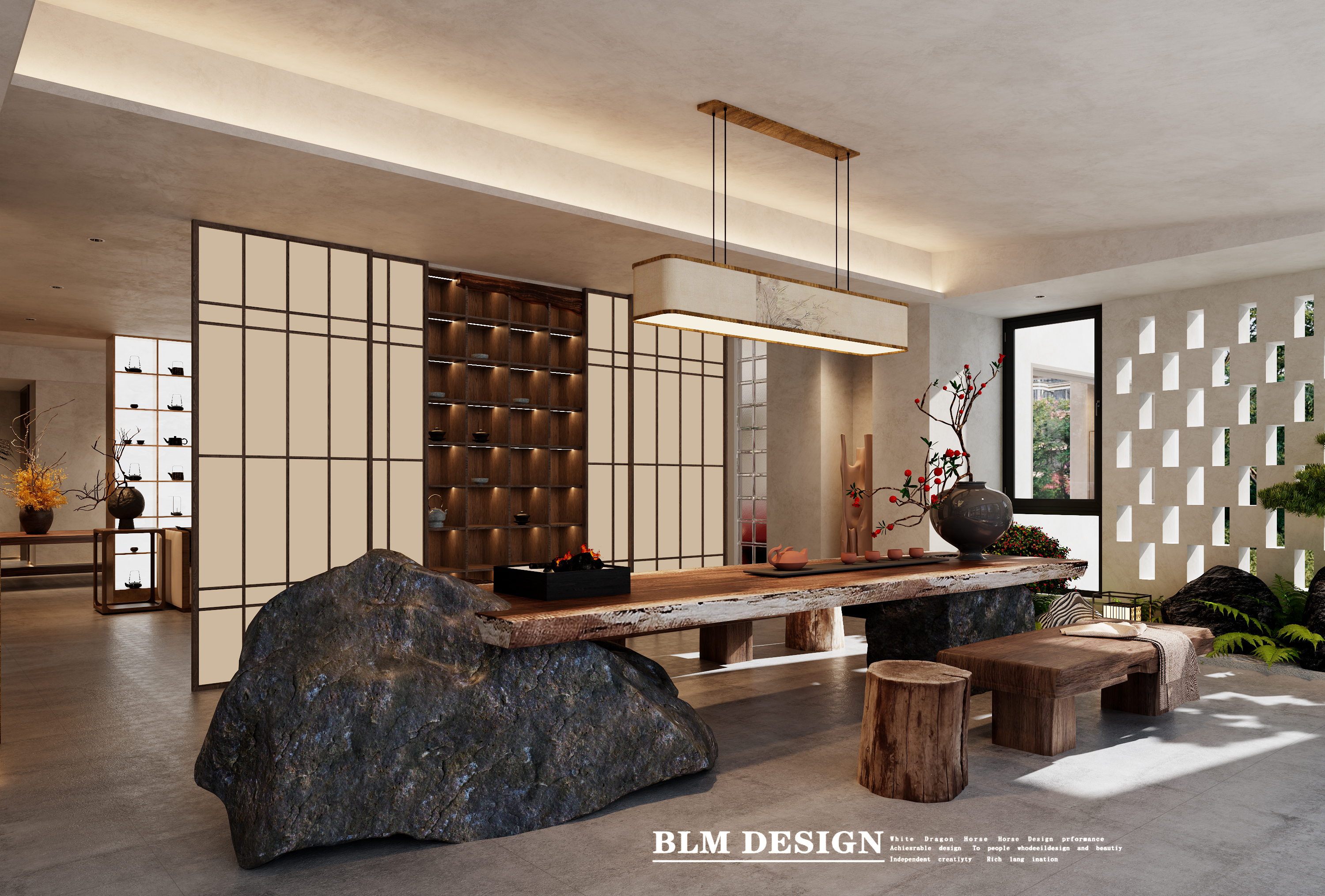 会所设计丨白龙马效果图-15
