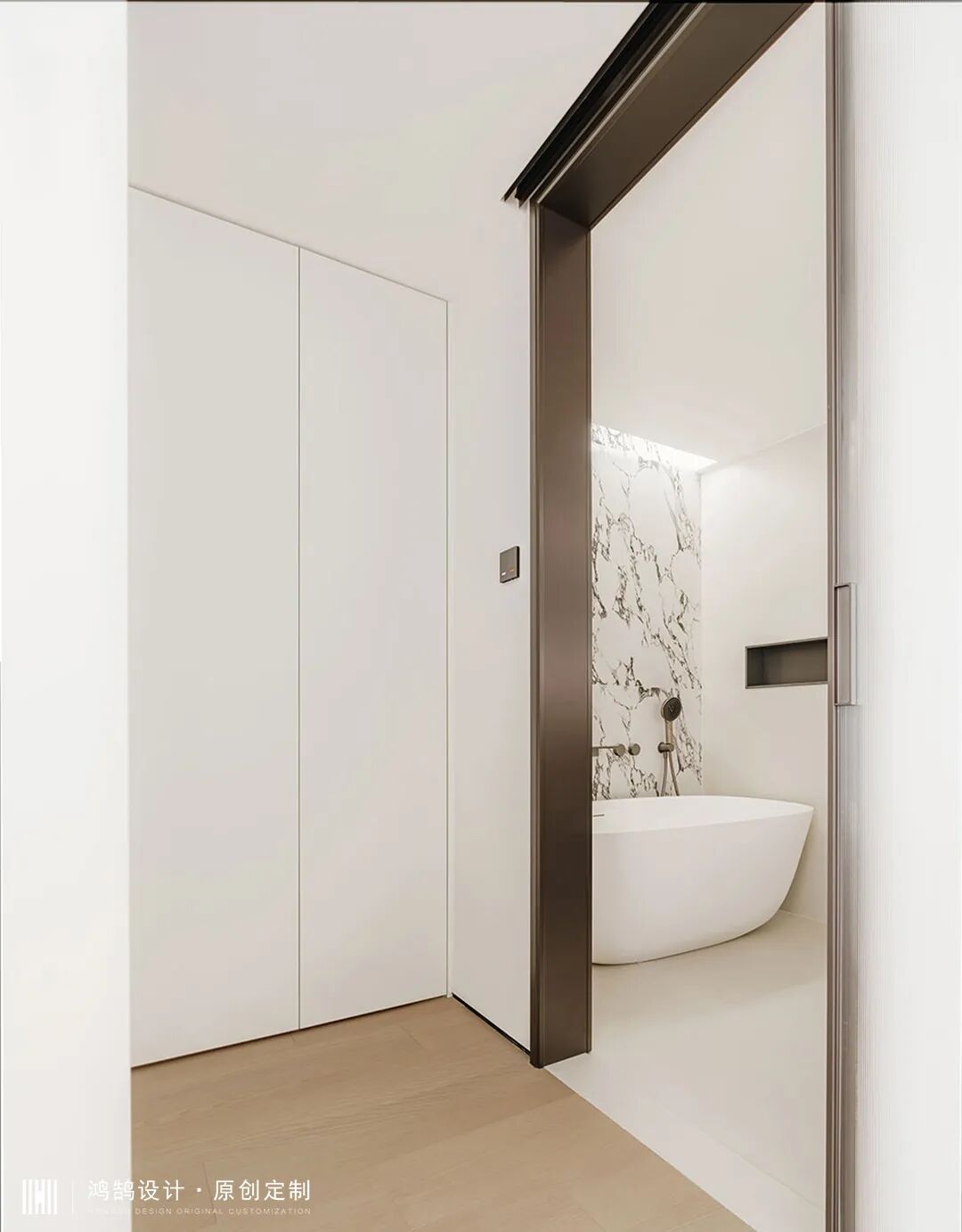 160㎡轻盈体量化空间，穿插设计手法，极致的简约-72