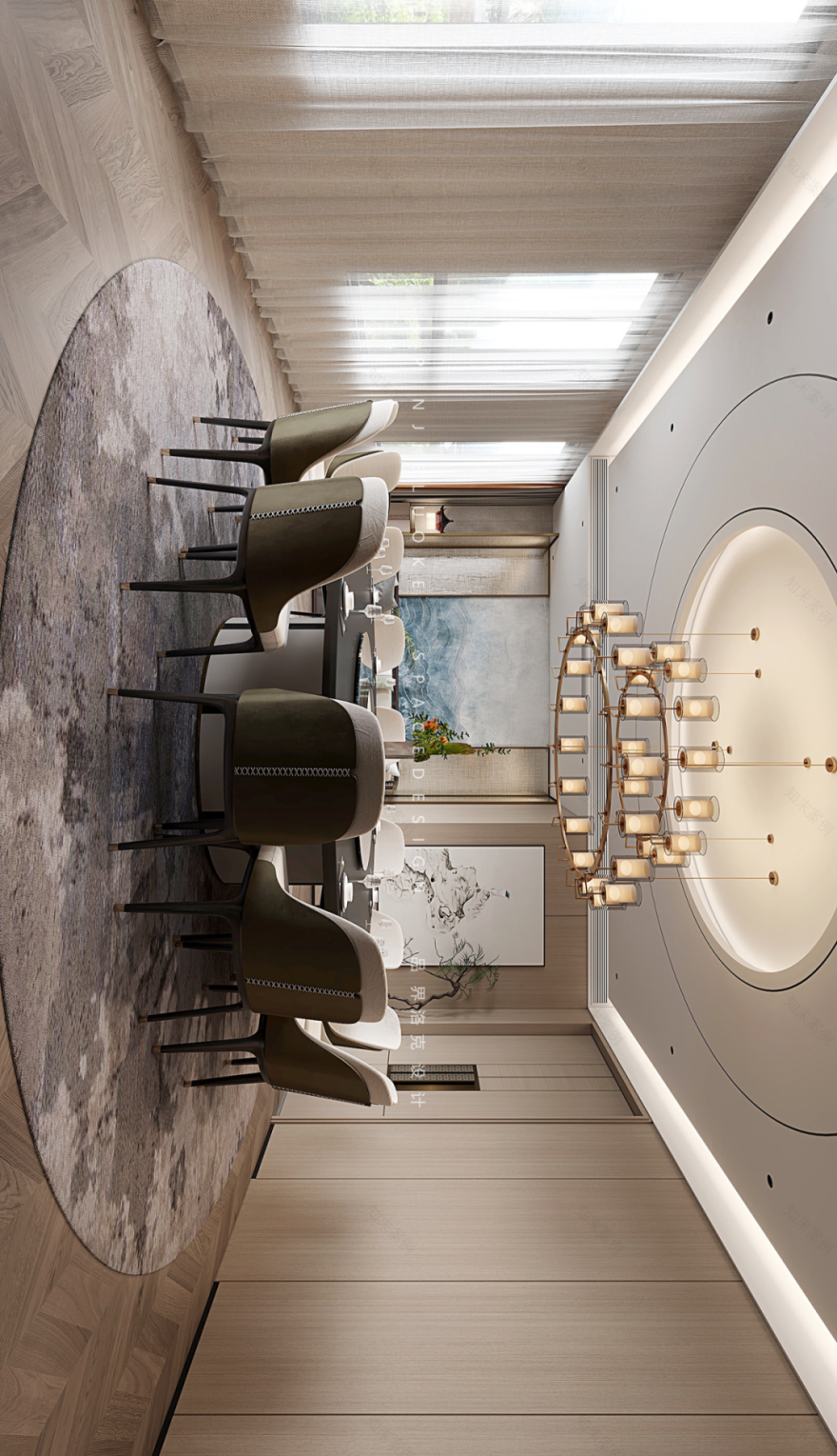 山月无言,人间清欢 · 中式商业会所设计丨品界洛克-13