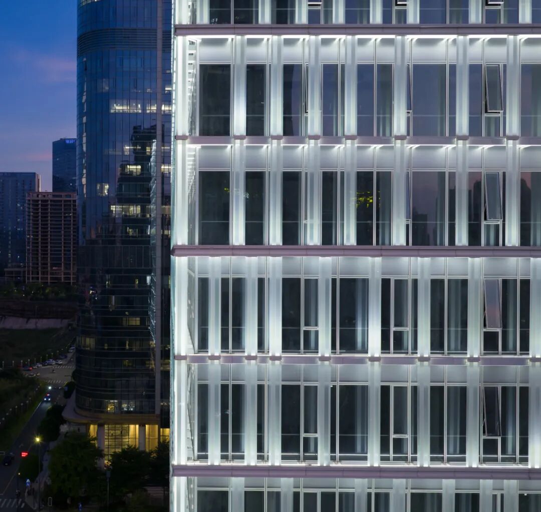 南宁中银金融中心：中建照明点“靓”东盟金融门户新地标-15