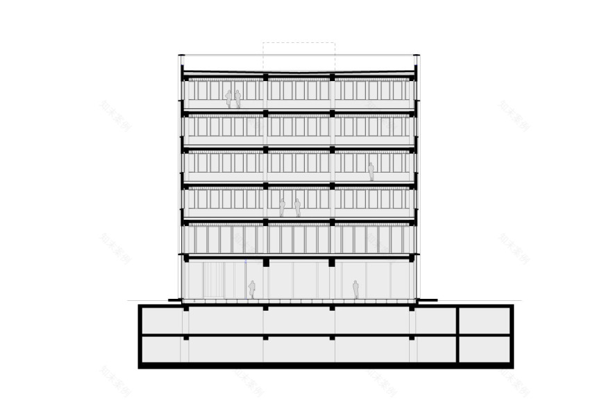 比利时 IOK 总部办公建筑，木质模块化立面展现优雅节奏-9