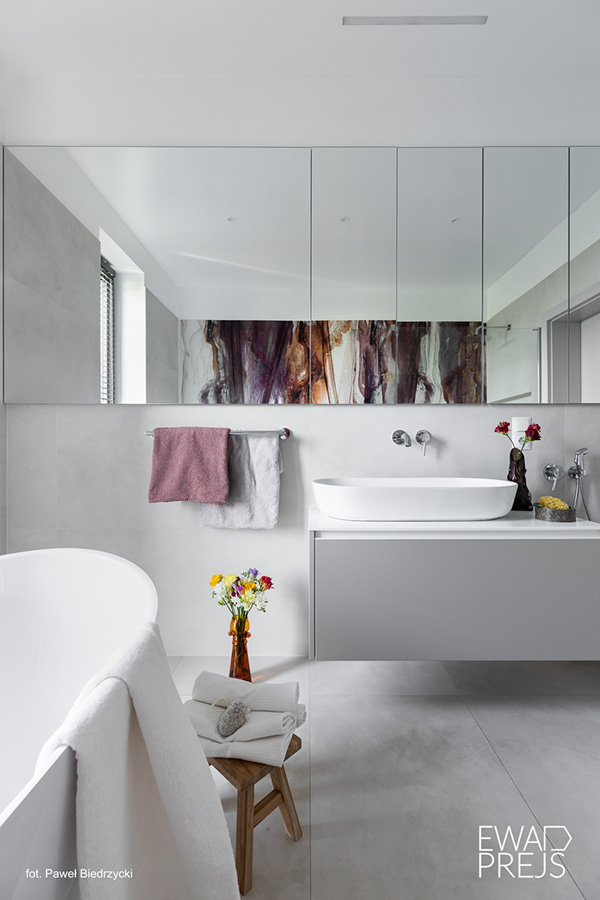 Interior in Mikołów - raw minimalism vs warm coziness-27