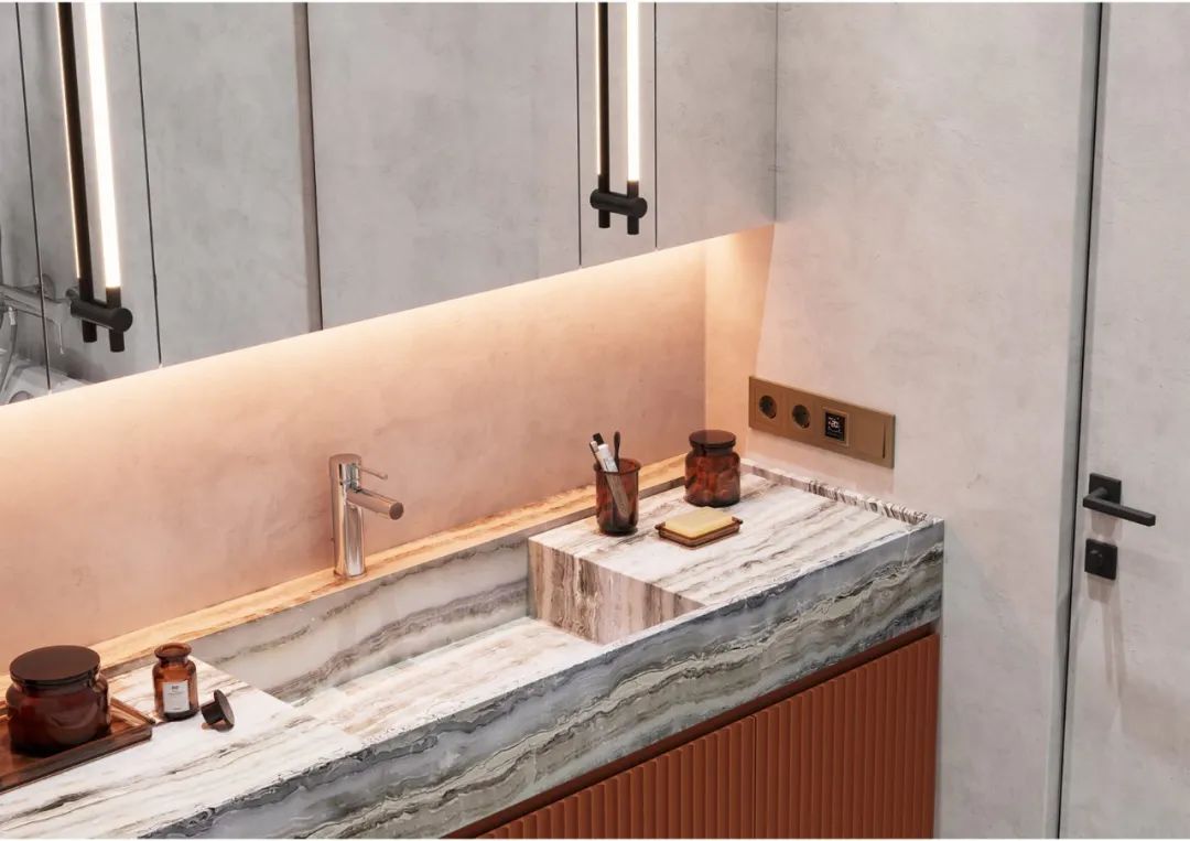 莫斯科 106㎡现代简约家居，融入苏联构成主义风格-87