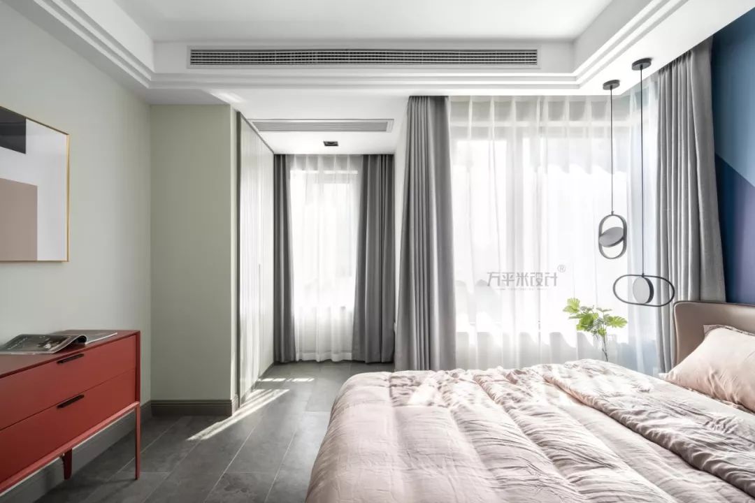 现代轻奢逐梦星尘,方平米设计温暖舒适空间-113