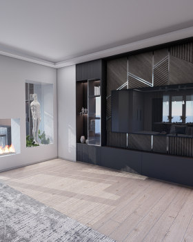 Interior living room project