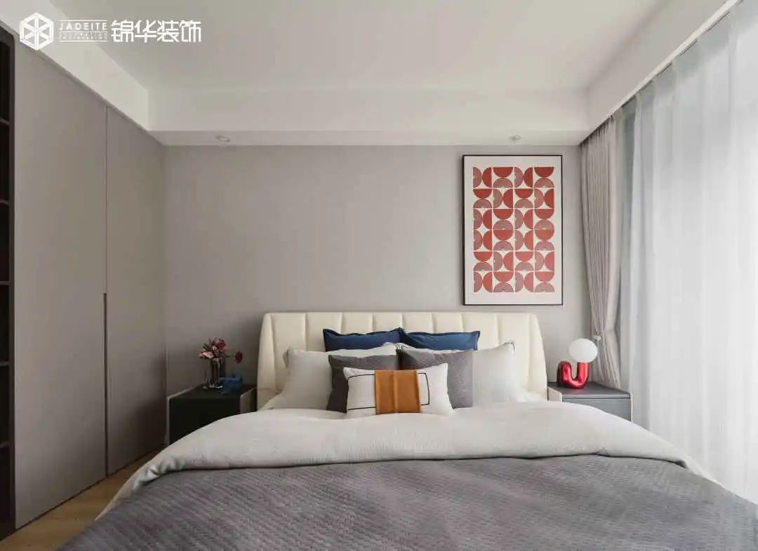 现代简约之家丨江苏锦华装饰-25