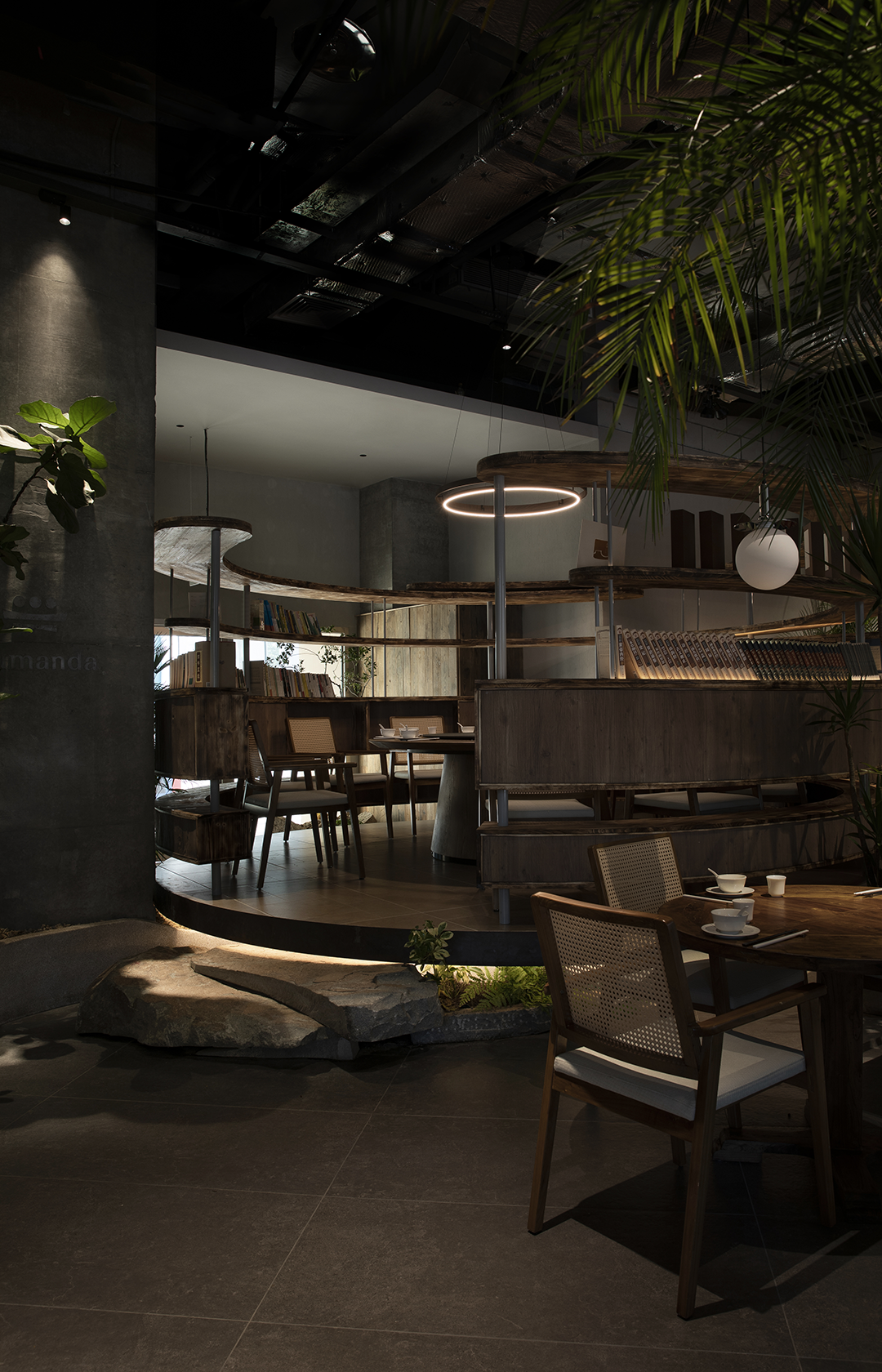 厦门Gumanda咕曼嗒·蔬食料理丨中国厦门丨泉州结禾设计机构-18