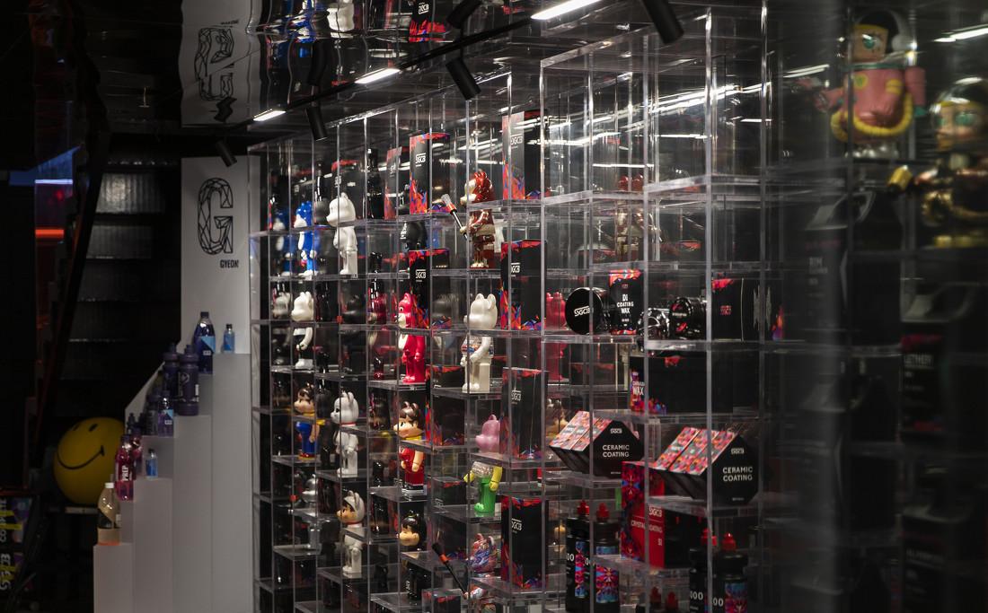 现代工业风店铺设计-16