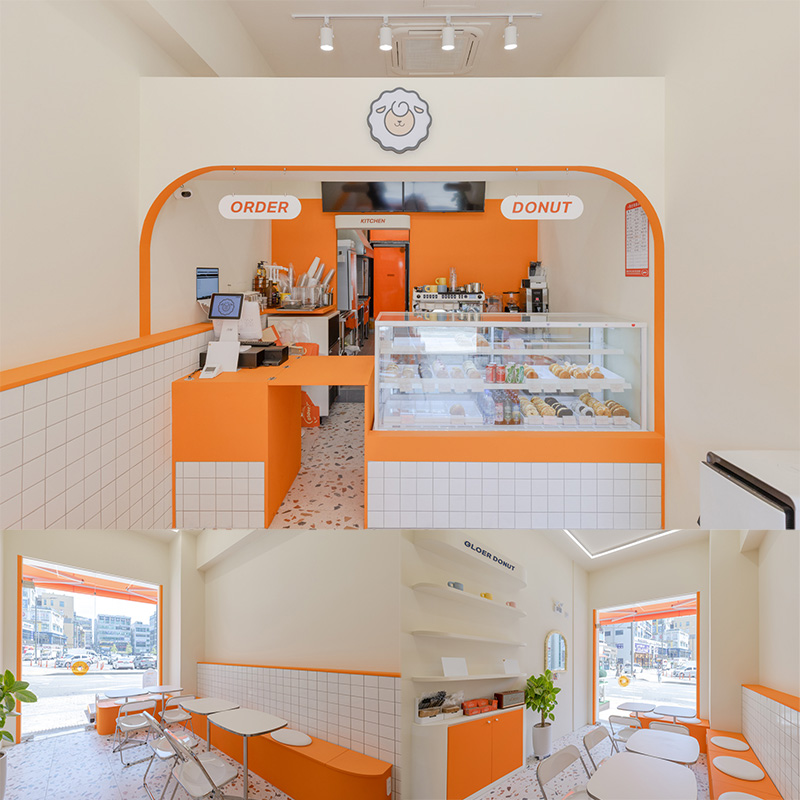 12 平米橙色调公寓设计，打造舒适生活空间-1