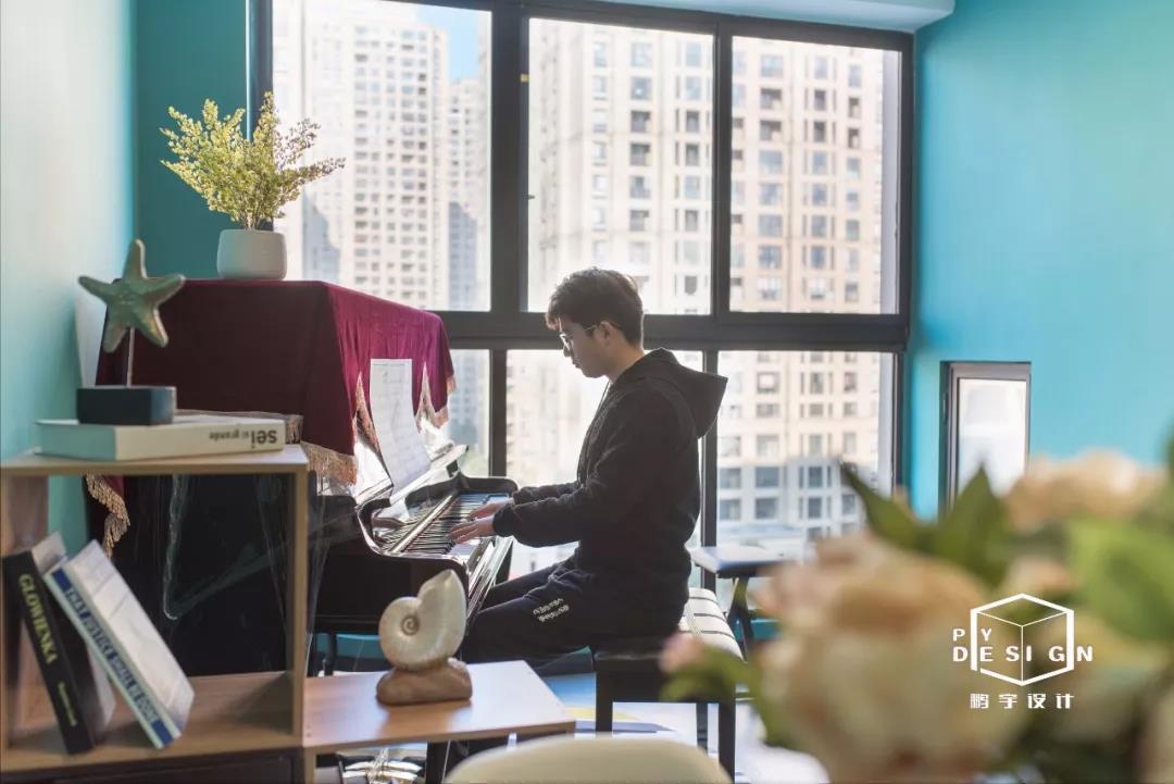 色彩悦动 120㎡混搭风空间-22