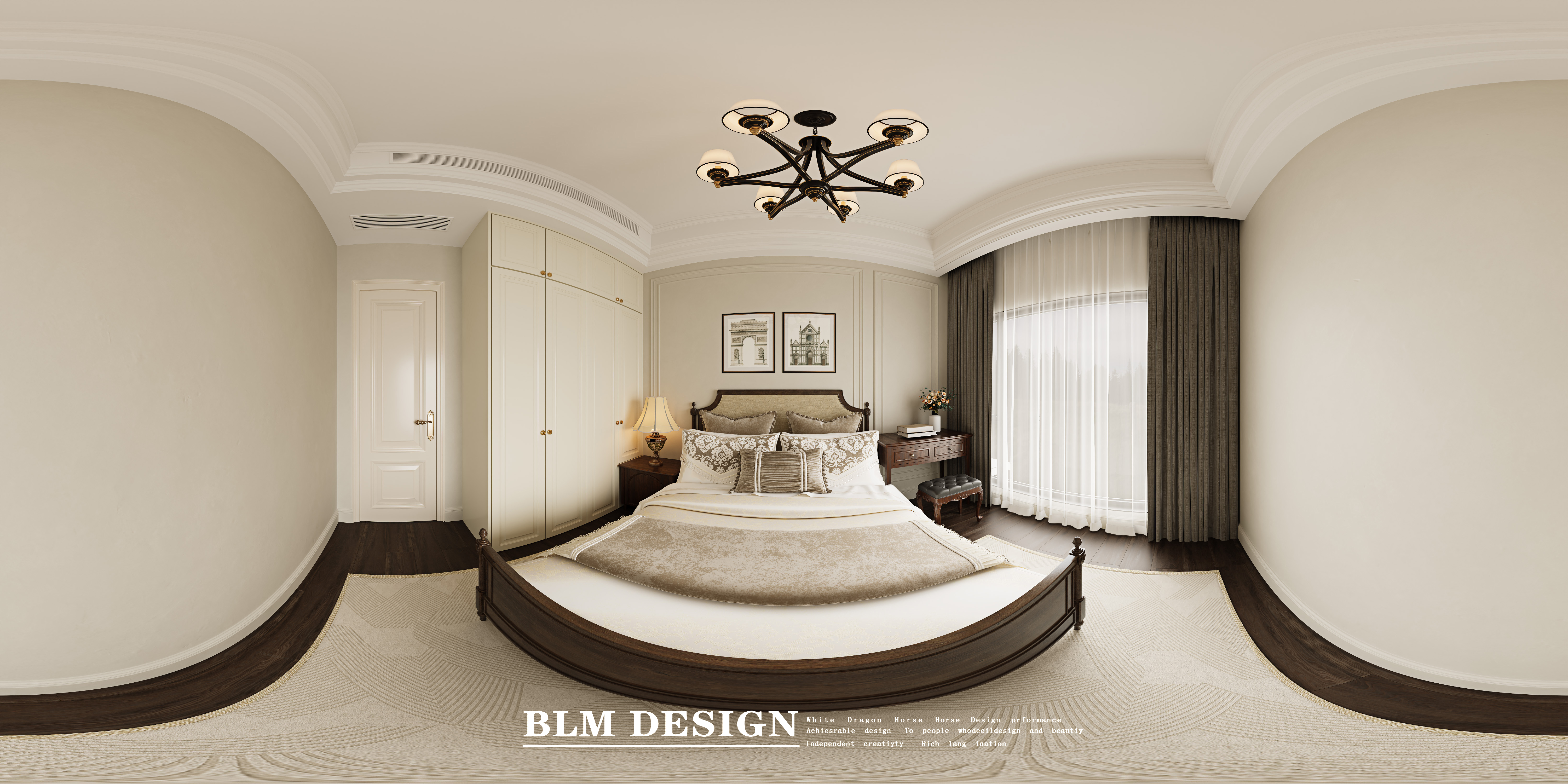 美式家装案例-2