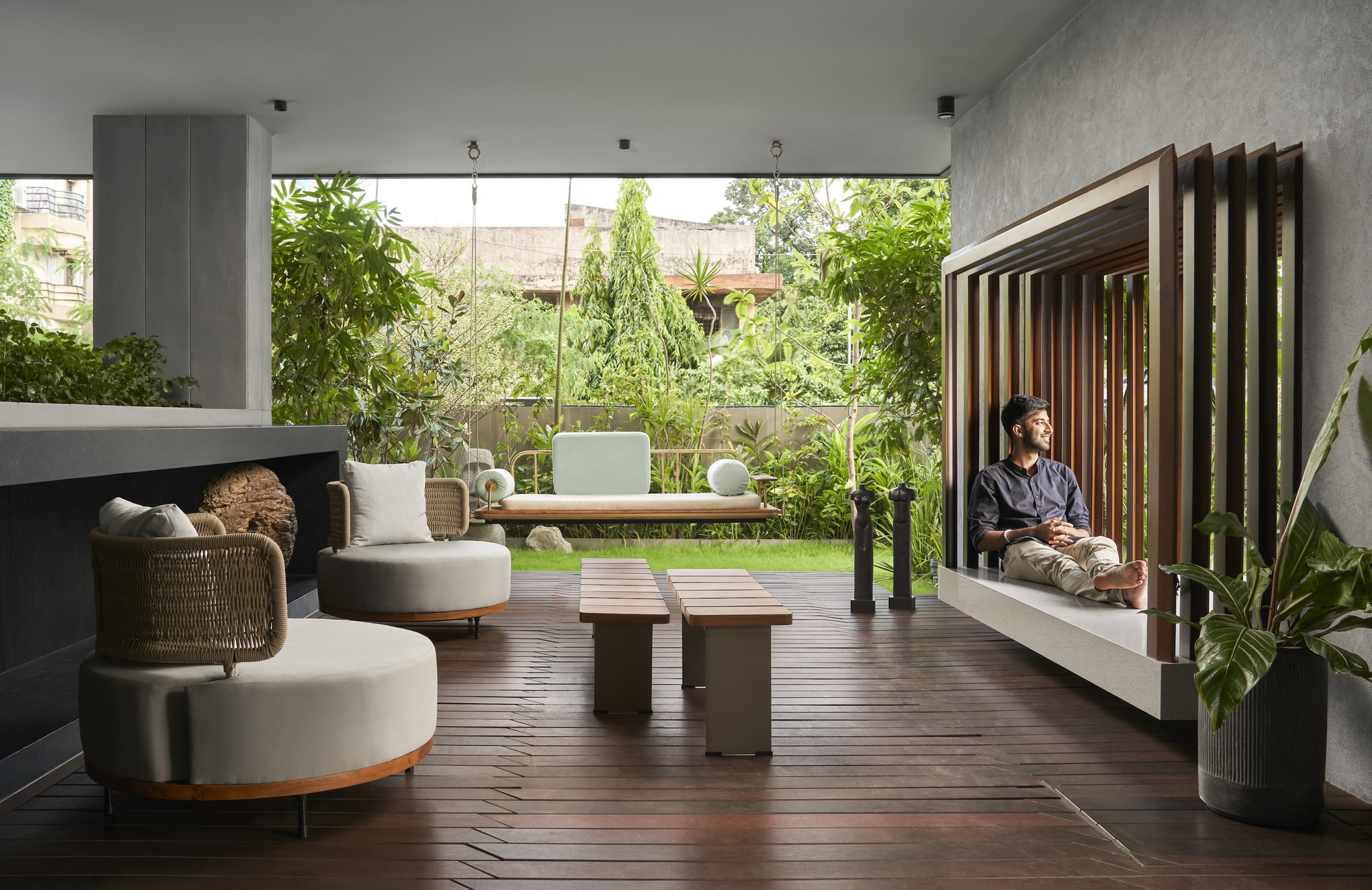 瓦尤之家丨印度丨The Grid Architects-19