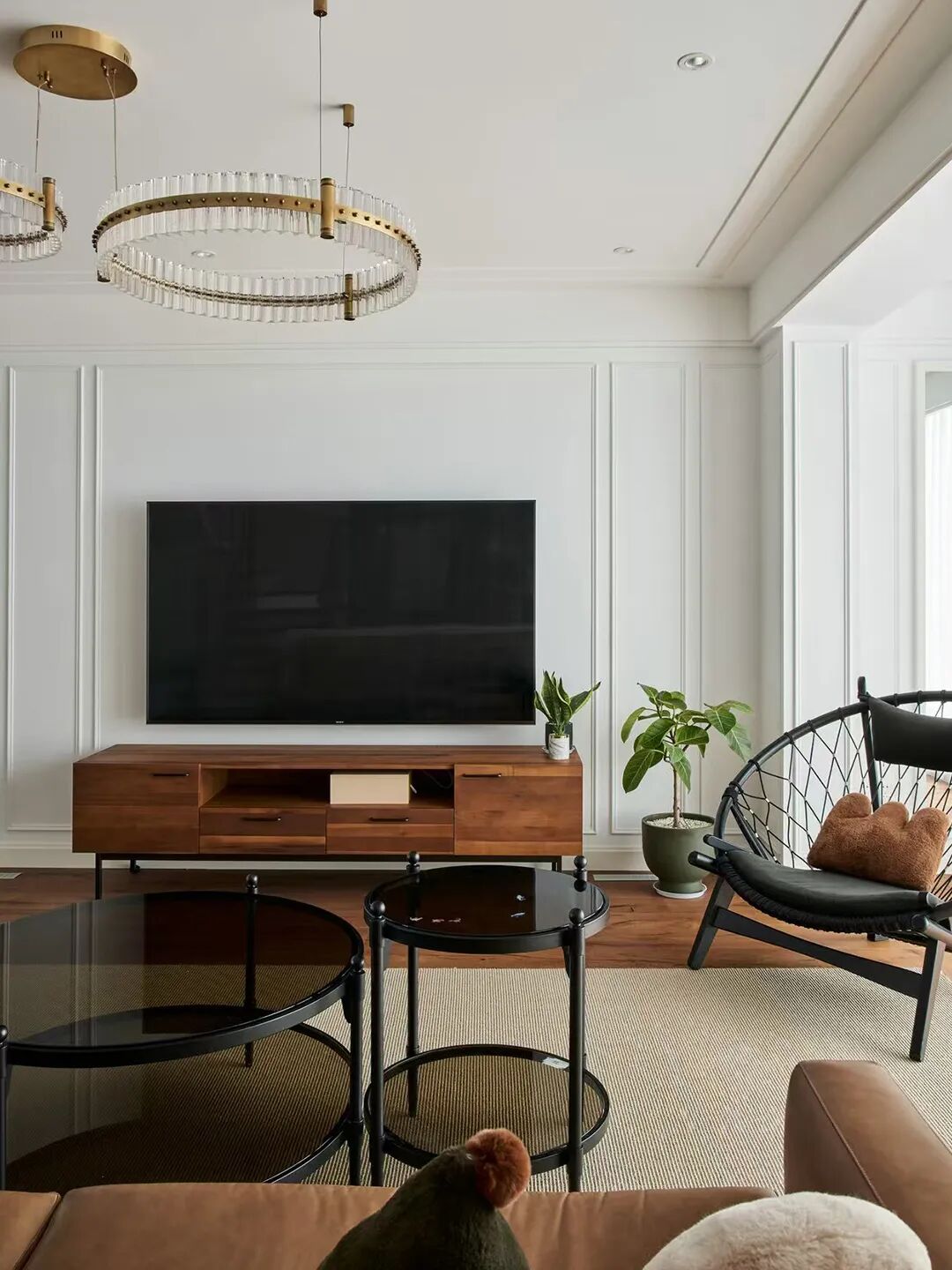 美式混搭:经典与现代的「空间圆舞曲」丨金螳螂家-49