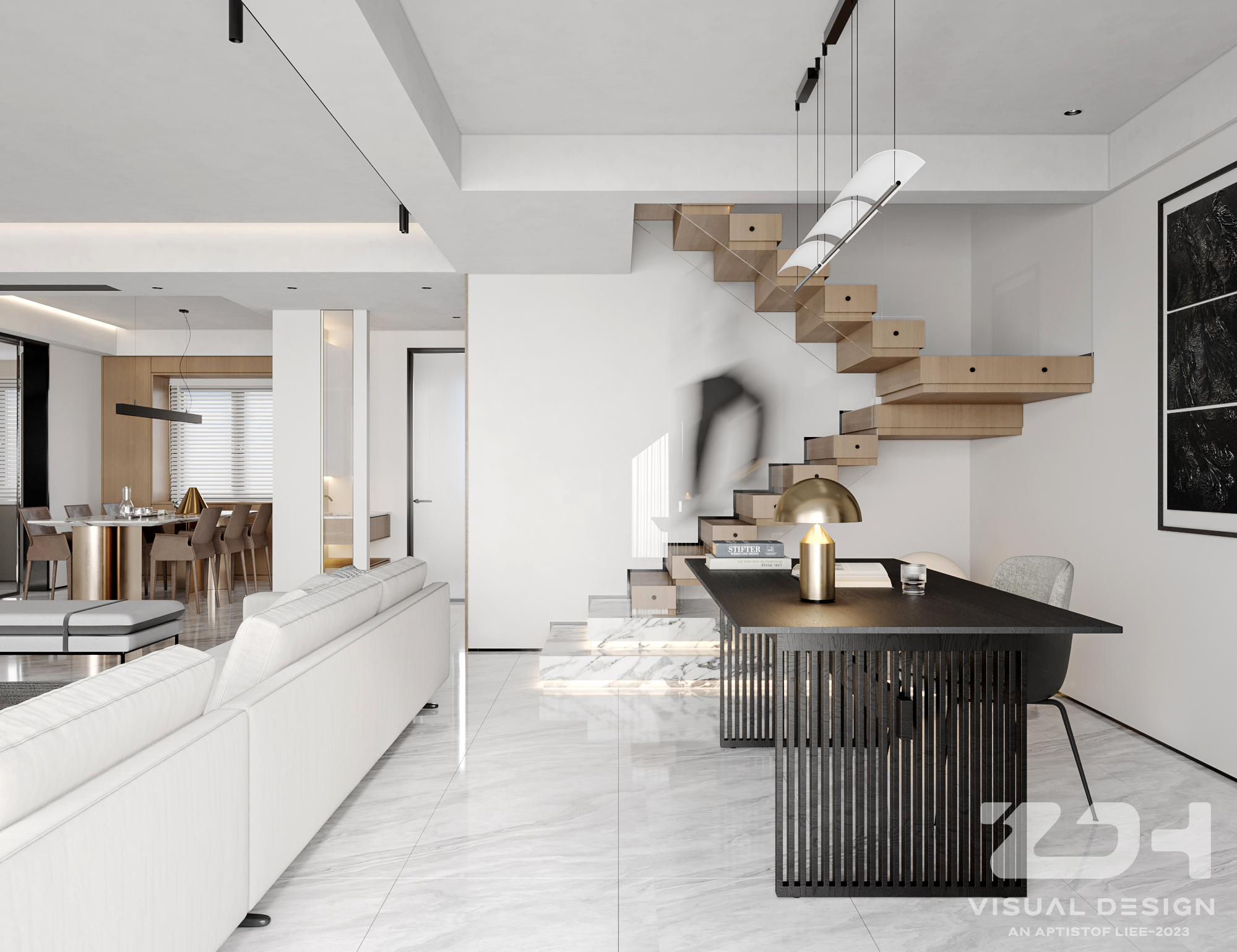 现代简约家装表现-10