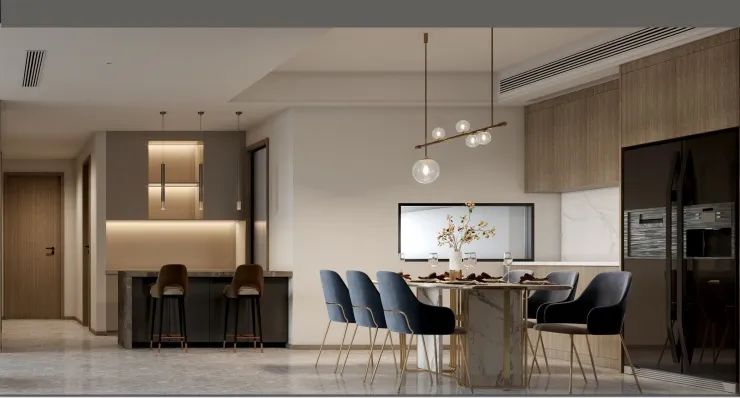 仁和世代春天 150㎡现代风,简约贵气空间解读-16