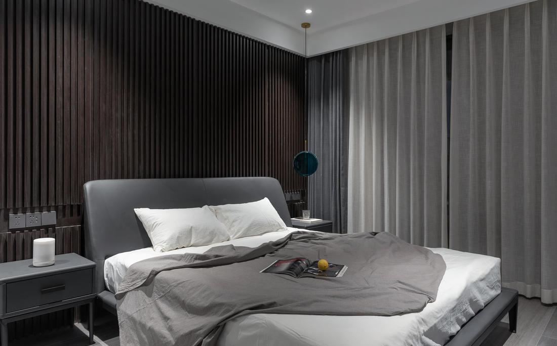 雷刚室内设计师丨平层丨暗曲-12