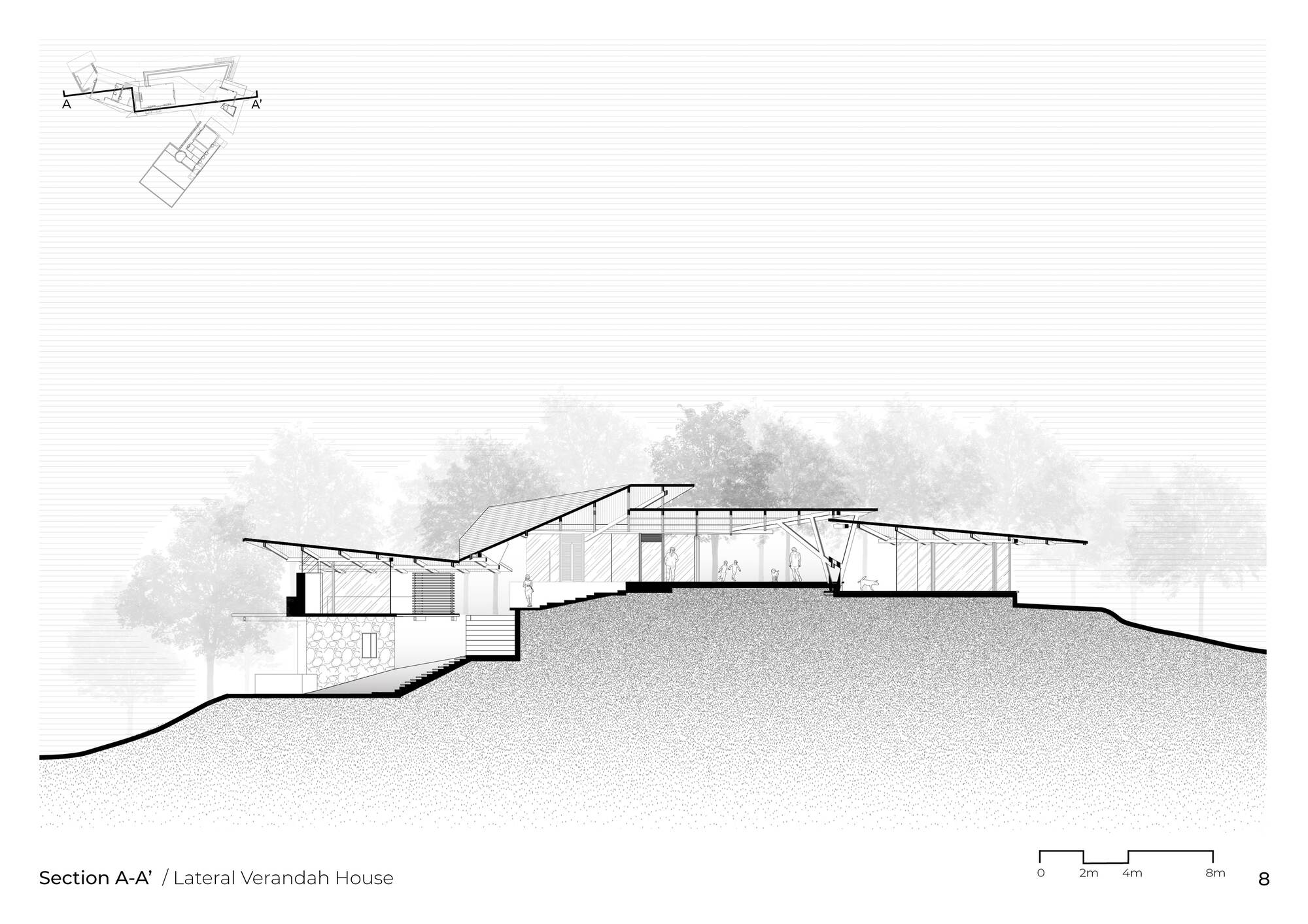 侧面阳台屋丨印度丨Malik Architecture-25