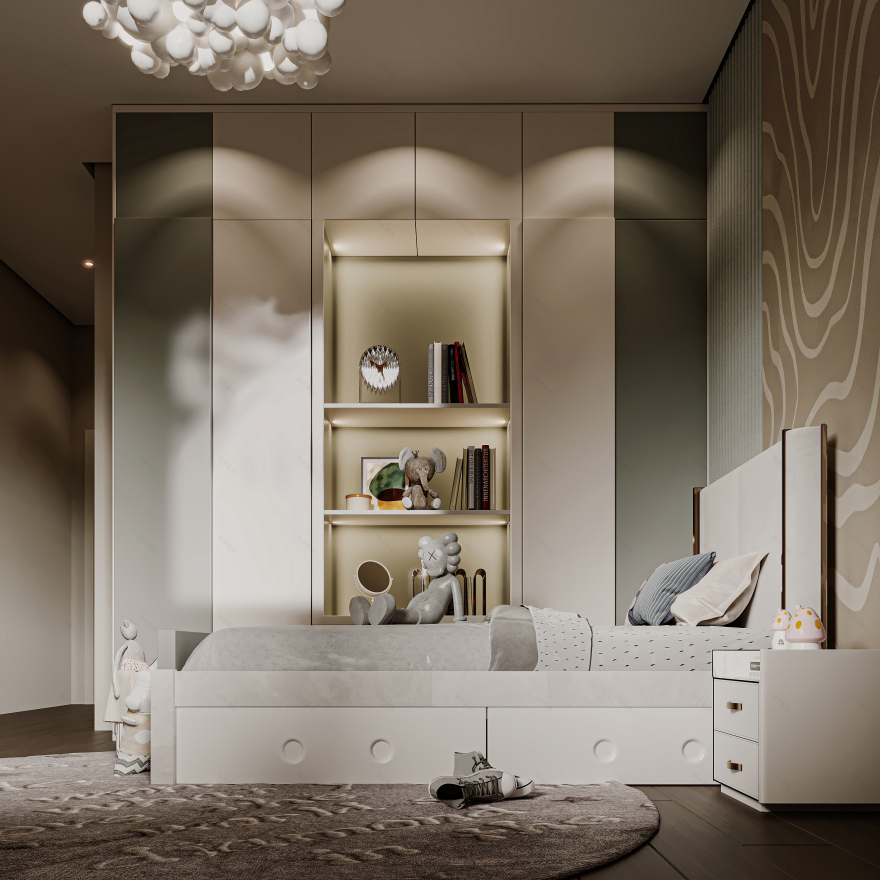儿童房室内设计丨KT_DESIGN STUDIO-18