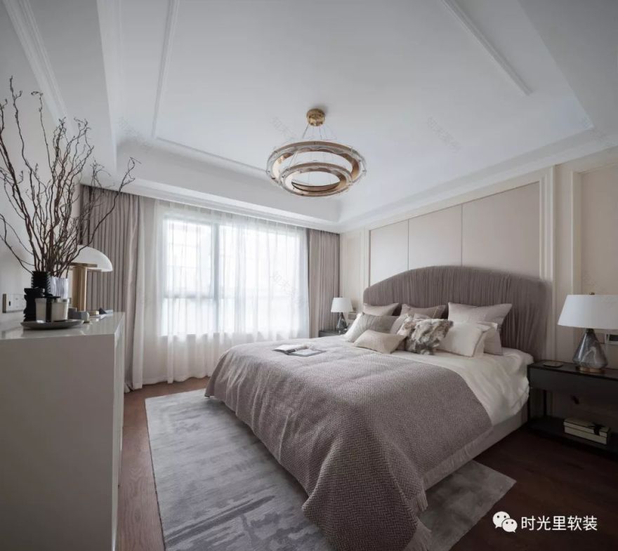 丽雅·上游城现代轻奢风家居设计,温馨舒适的空间艺术-35