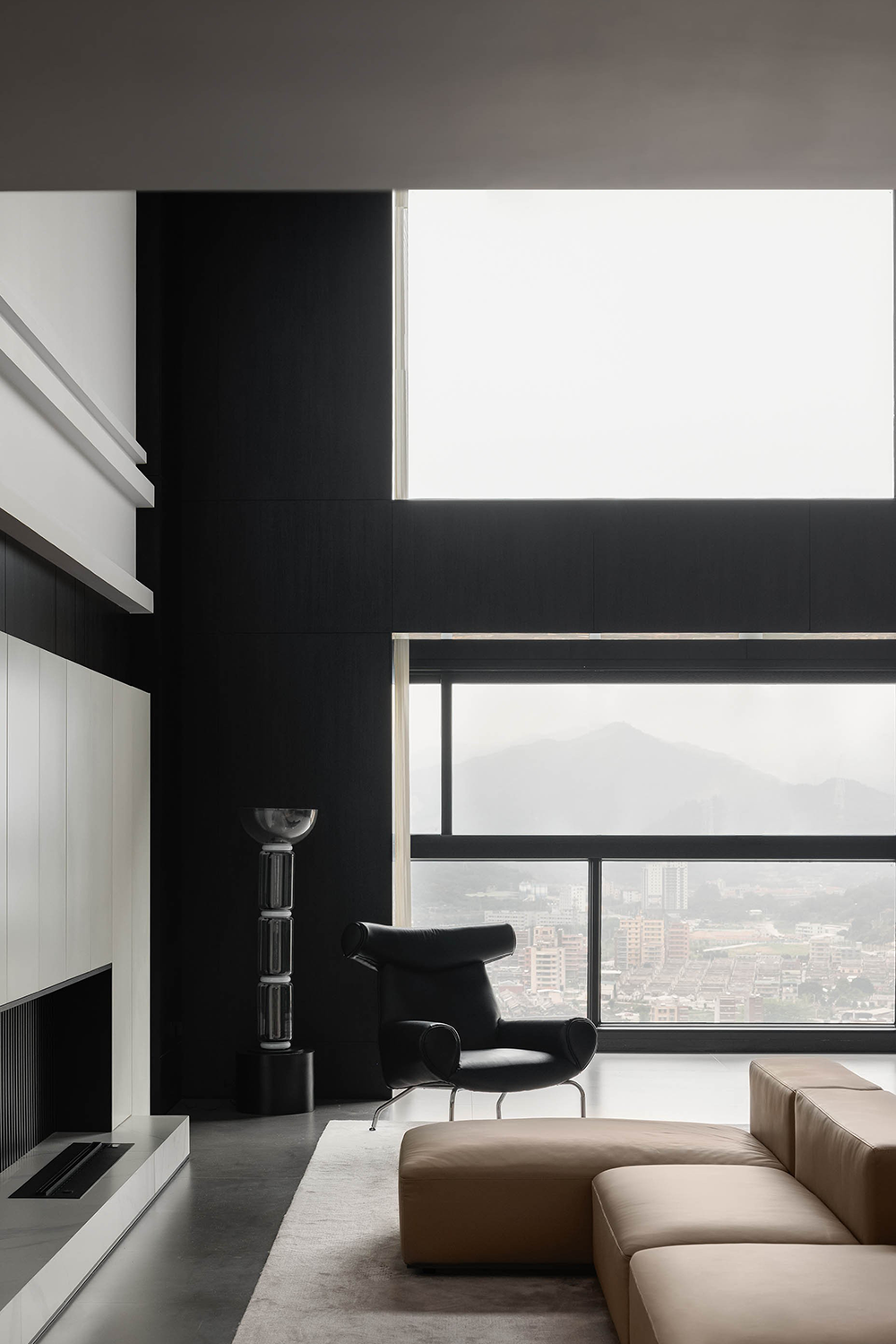 现代简约私宅空间设计丨科盛装饰设计-45