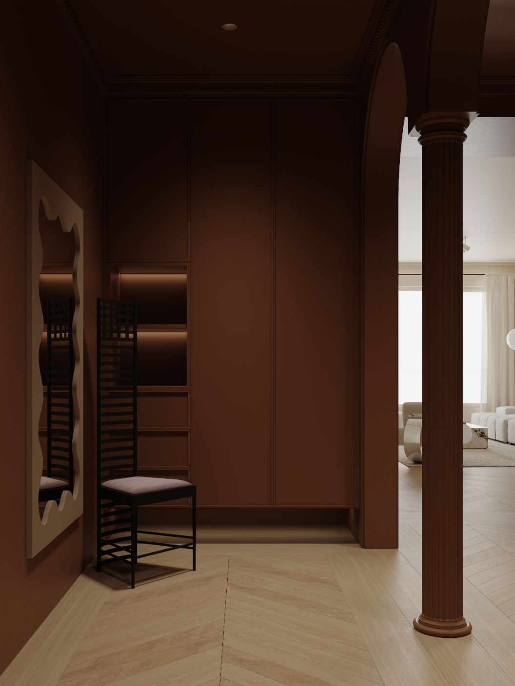 新案 | 170㎡轻法式复古婚房设计 • 通州玉兰湾-14