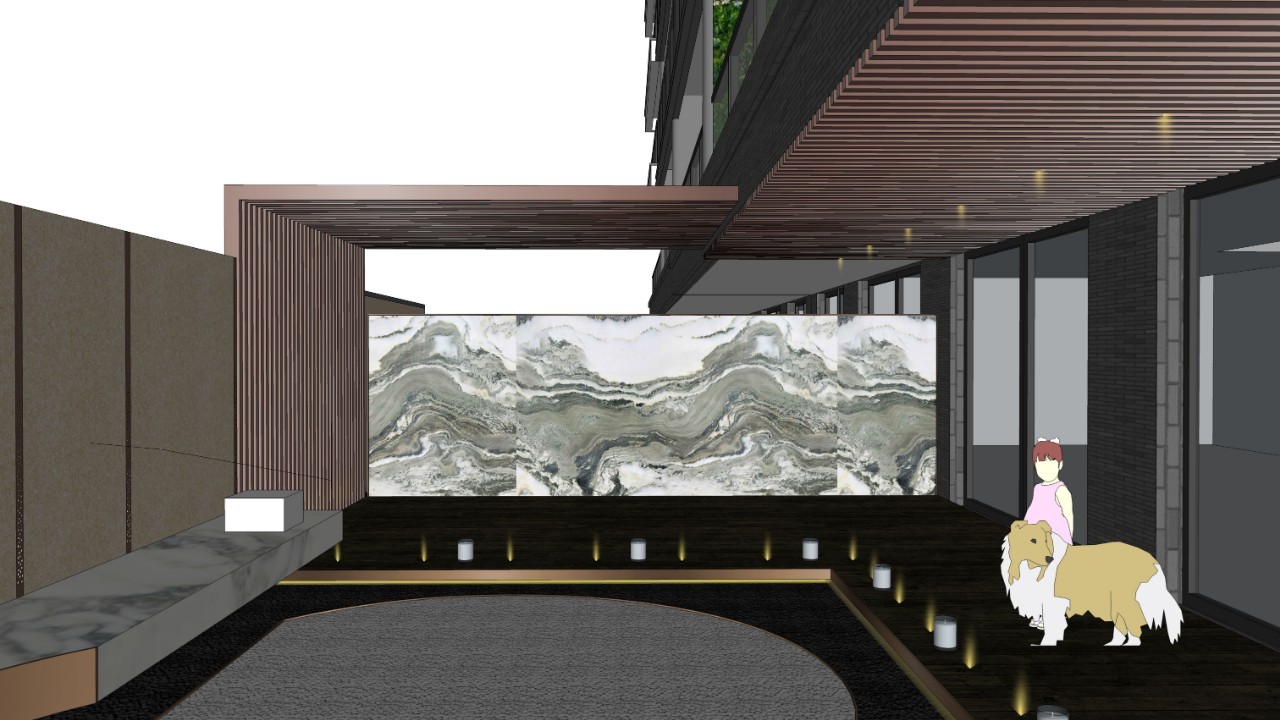 度假胜地，意式托斯卡纳风情庭院-16