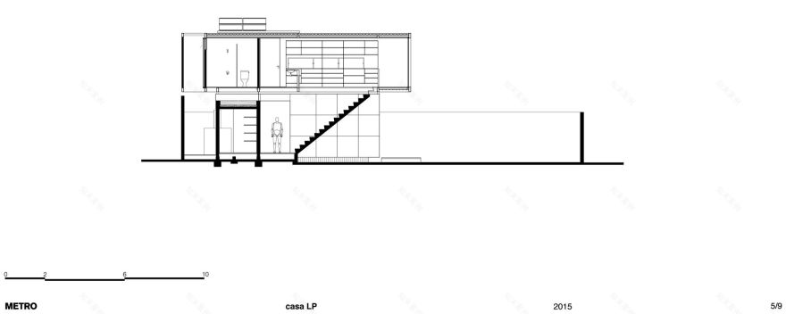 巴西 São Paulo 市 LP 住宅——混凝土与玻璃的现代空间-48