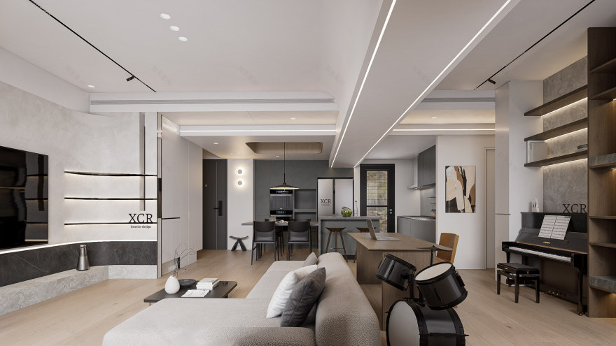 新成屋 开放空间的整合规划-20