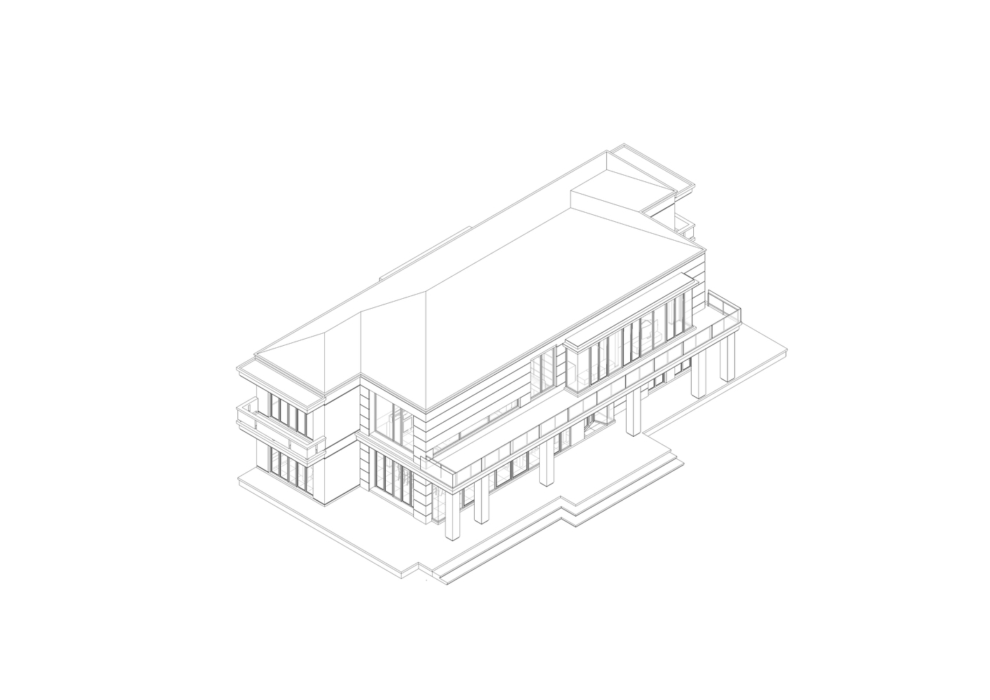 曼谷 500 平米现代家居改造,传统与时尚的完美融合-60