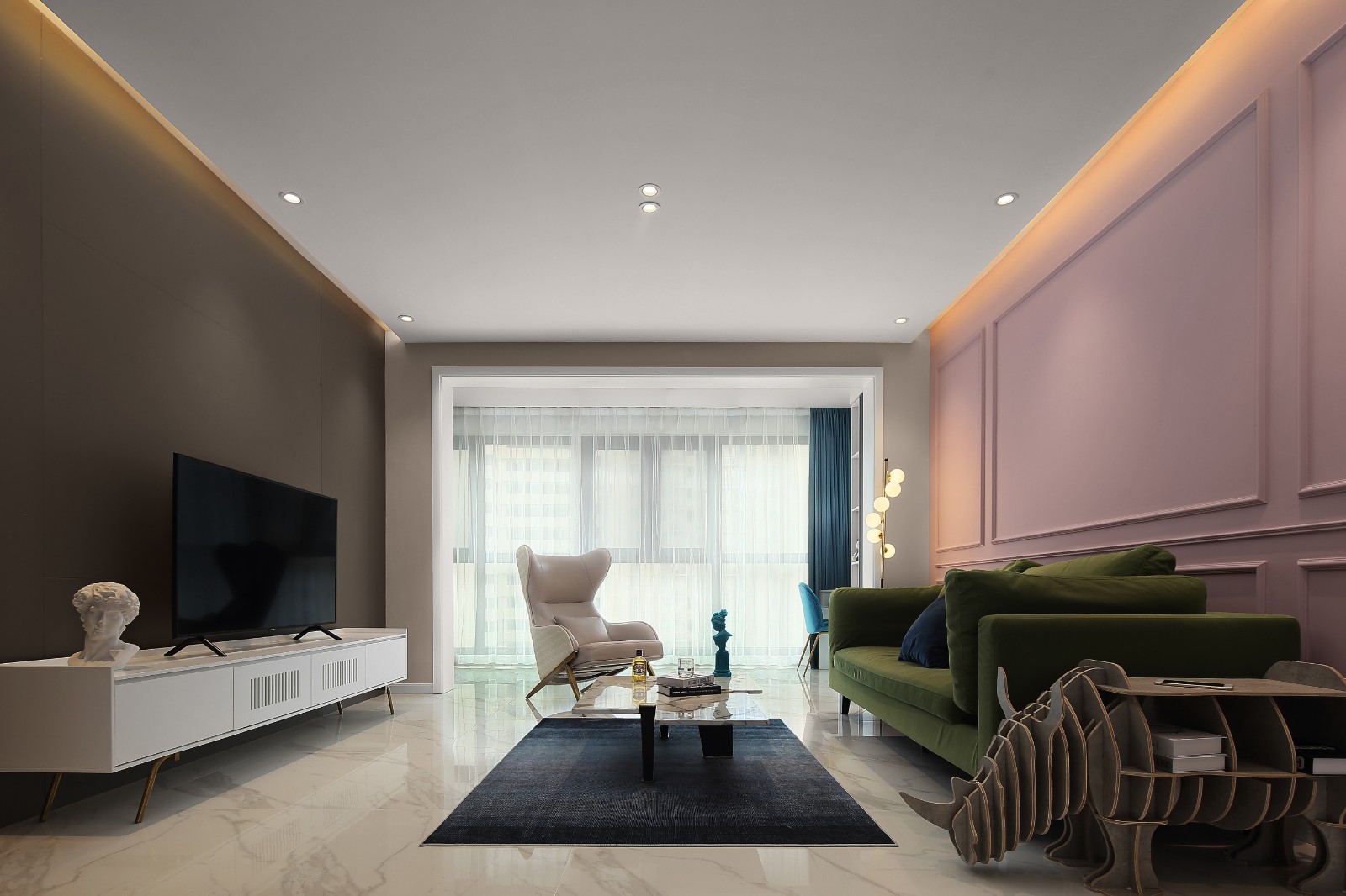 南京青设空间设计 | 140㎡简约舒适住宅-13