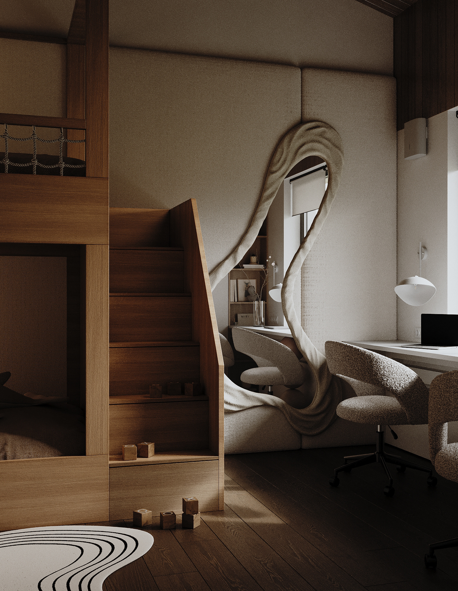 Country house室内设计可视化项目丨el'art-22