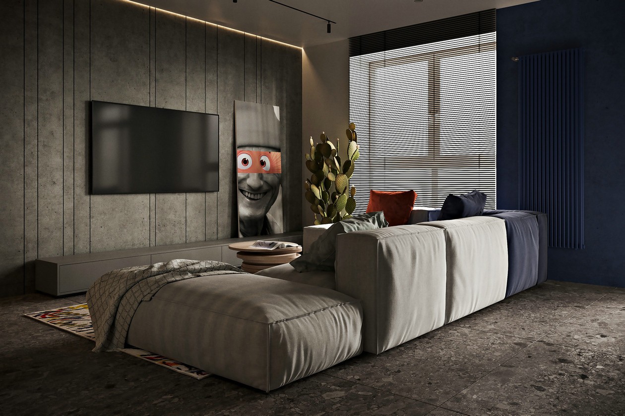 高级色系公寓设计-3