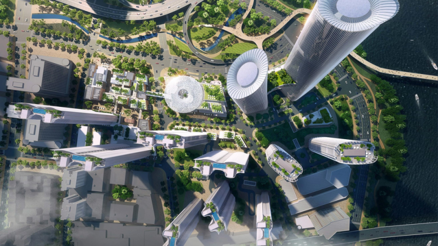 武汉BFC复星外滩中心·御江廷云轩丨中国武汉丨KPF建筑设计事务所,UA尤安设计-15