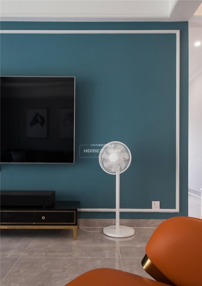 飞行员四室独居,蓝调轻奢尽享时尚生活-12