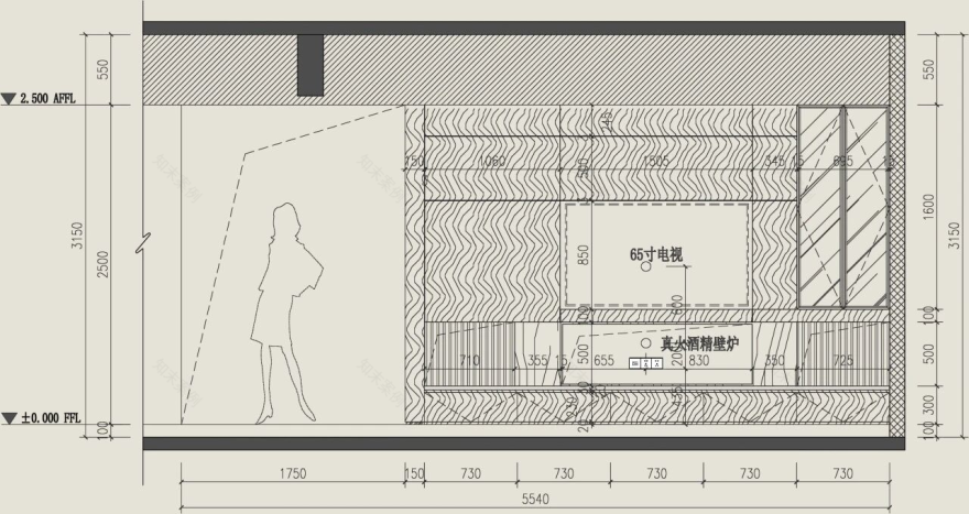 锦绣滨江双层豪宅丨中国重庆丨纳物凡璞空间设计-66