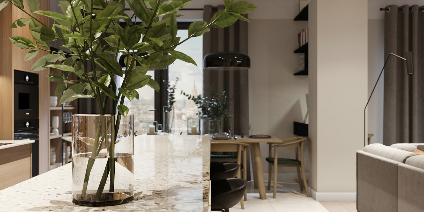 爱马仕色系打造 120㎡简约时尚空间-7