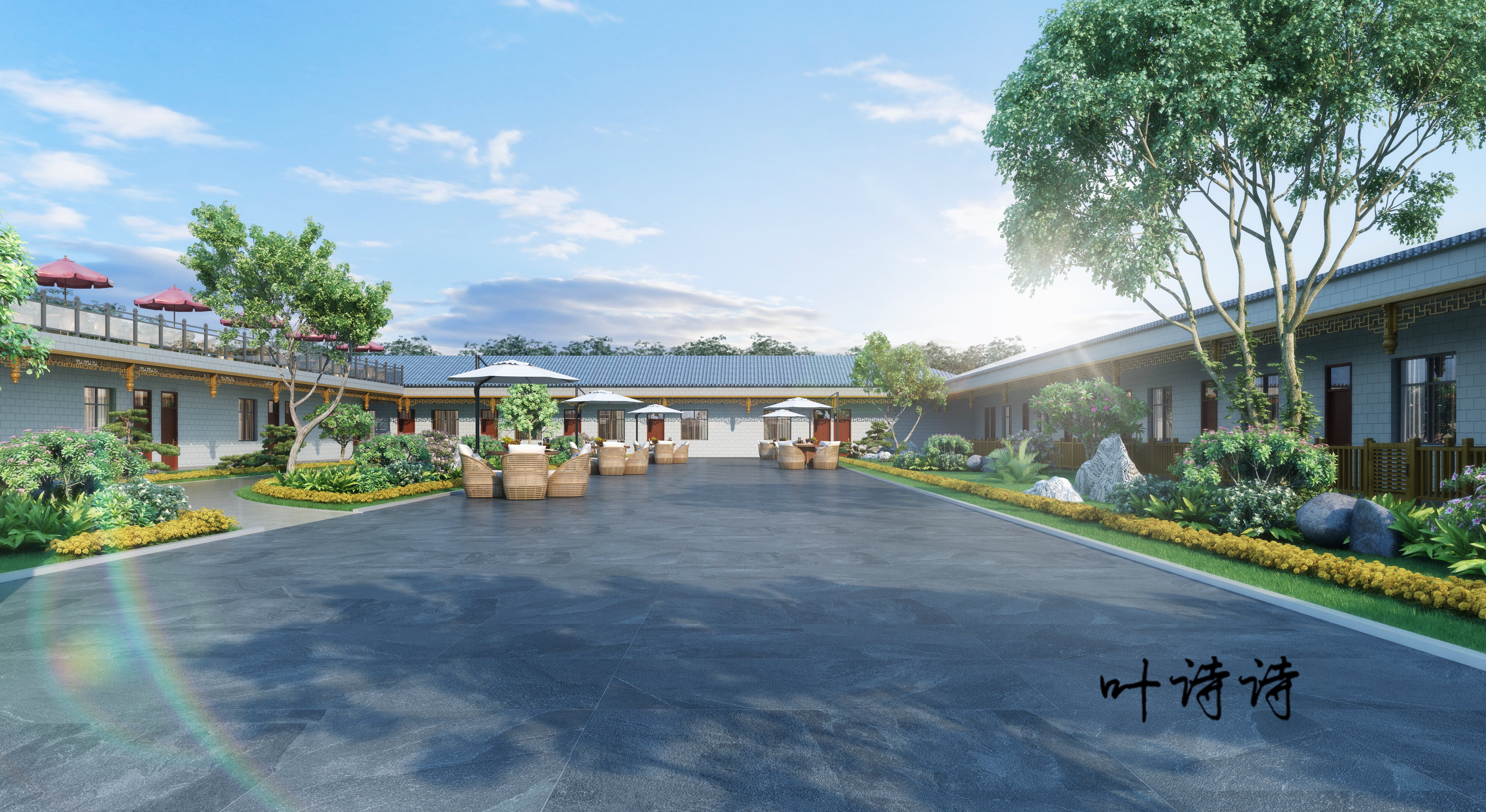 室外效果图|透视|外立面|外观-6